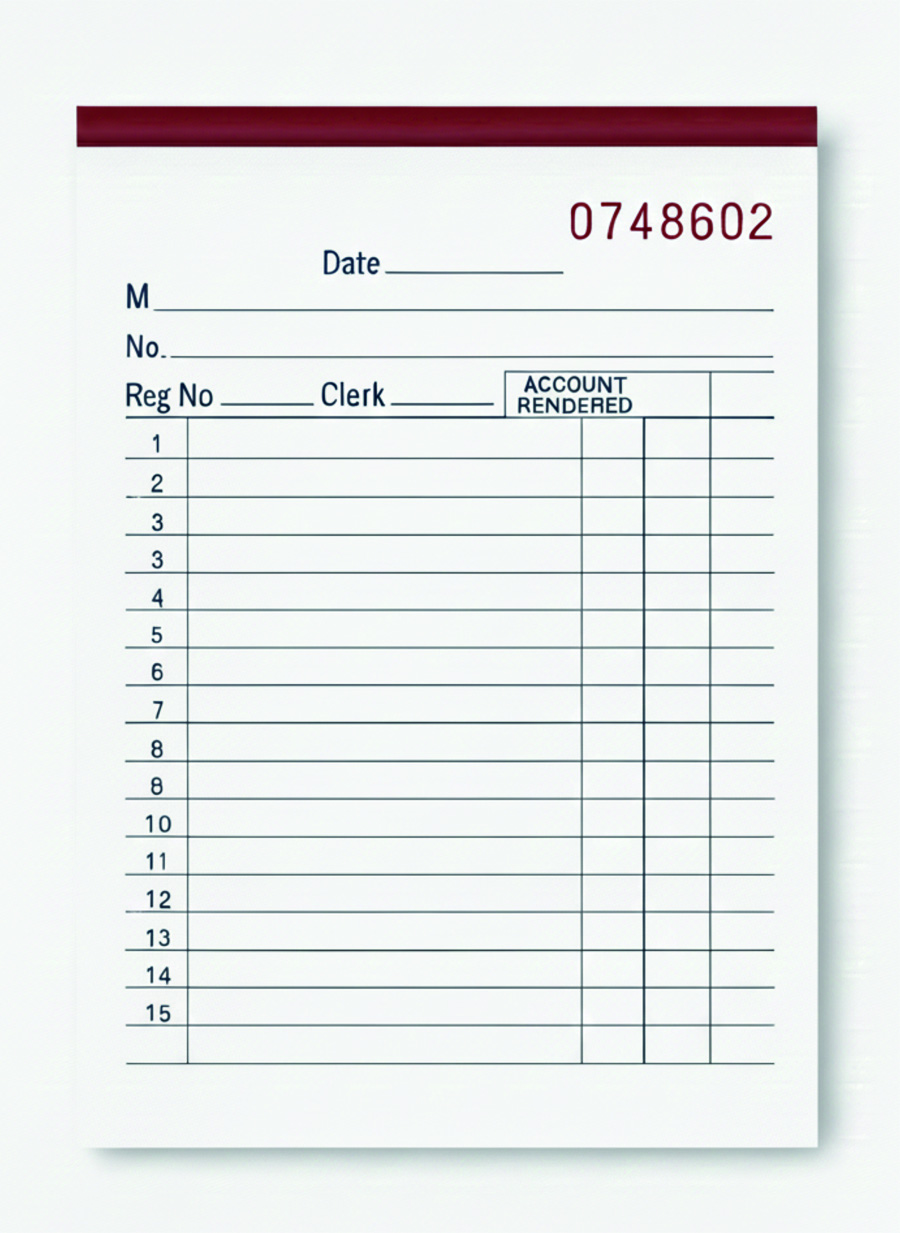 Approval Slip (Custom & Monochromatic)